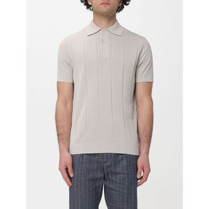 Manuel Ritz Polo Shirt Men Beige